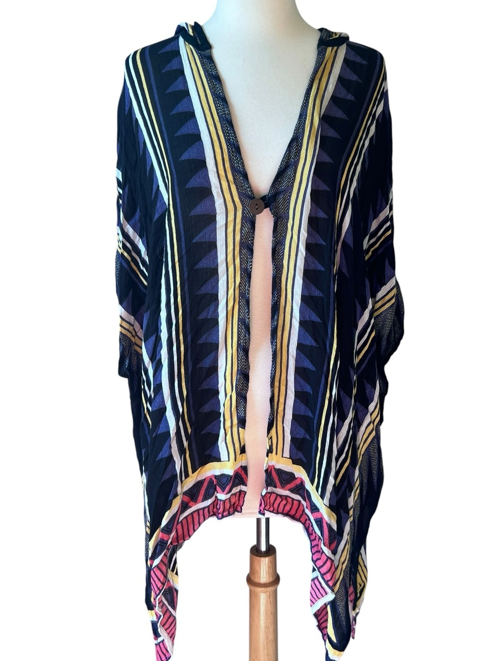 Earthbound Neo Tribal Hoodie Poncho